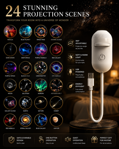 Dream Star Projector™ – Transform Any Room Into a Starry Night