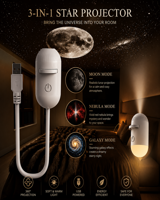 Dream Star Projector™ – Transform Any Room Into a Starry Night